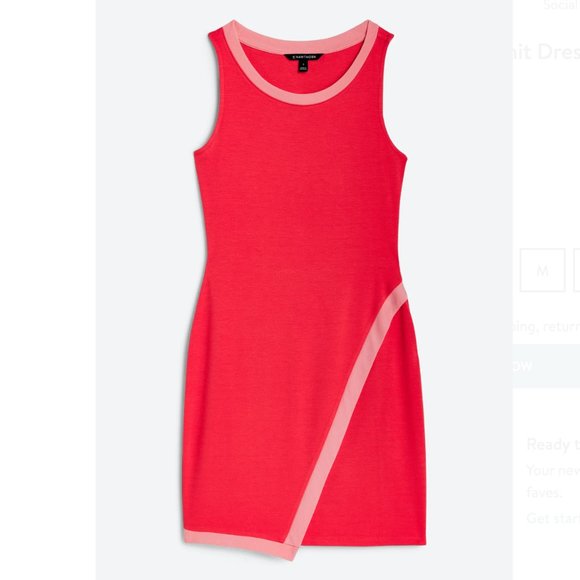 NWOT 41 Hawthorn Brigitte Knit Dress Small (red/pink) - Picture 1 of 9